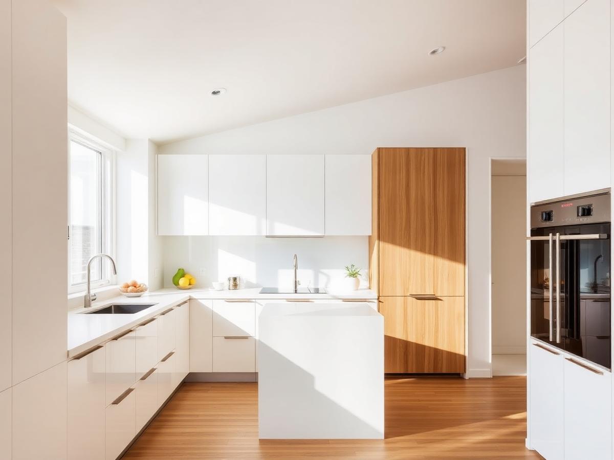 Cuisine résidentielle rénovée moderne
