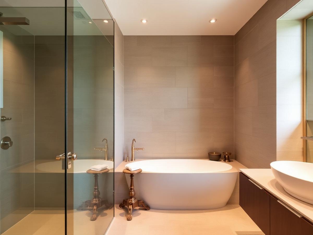 Salle de bain rénovée
